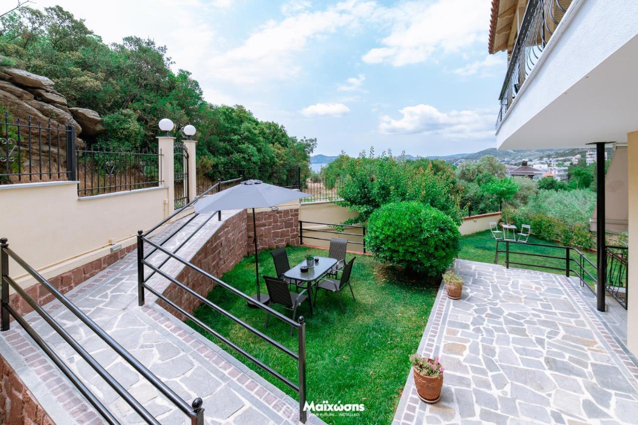 Helianthos Villa - Apartment No3 Кавала Экстерьер фото