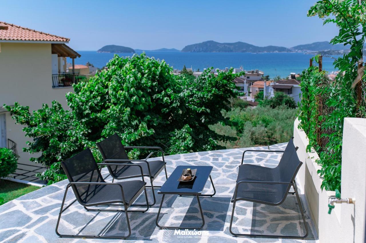Helianthos Villa - Apartment No3 Кавала Экстерьер фото